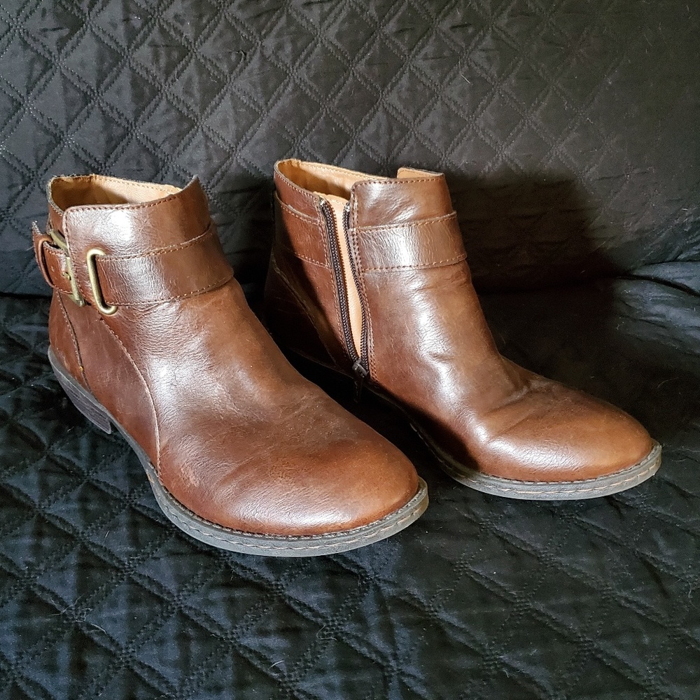 Leather Ankle Boots